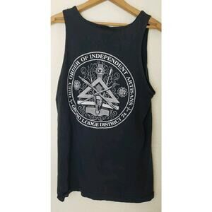 Obey Tank Top Small Black Order Of Independent Artisans Grand Lodge Cotton